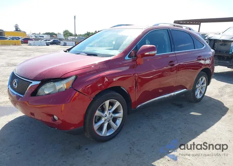 2010 Lexus Rx 350 из США, поврежденный, VIN JTJBK1BA5A2410472